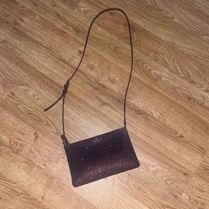 Maroon sparkle Kate Spade cross body!